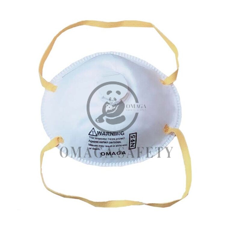 HS08 N95 Mask White with Filter Omaga Safety Before You Start — Be