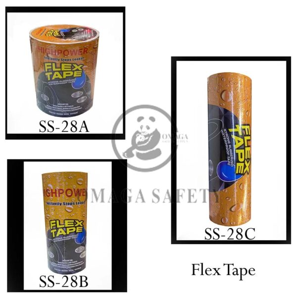SS28 Flex Tape Omaga Safety Before You Start — Be Safety Smart