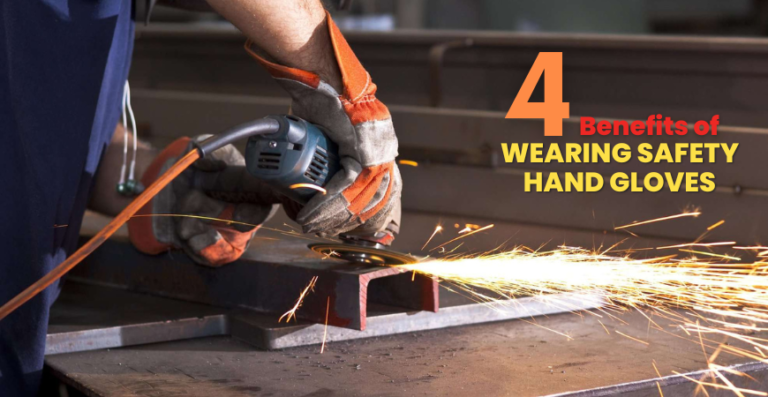 Curated visual reference: Industrial Durable And Hard Wearing Reference: 4 Benefits Of Wearing Safety Hand Gloves In An Industrial