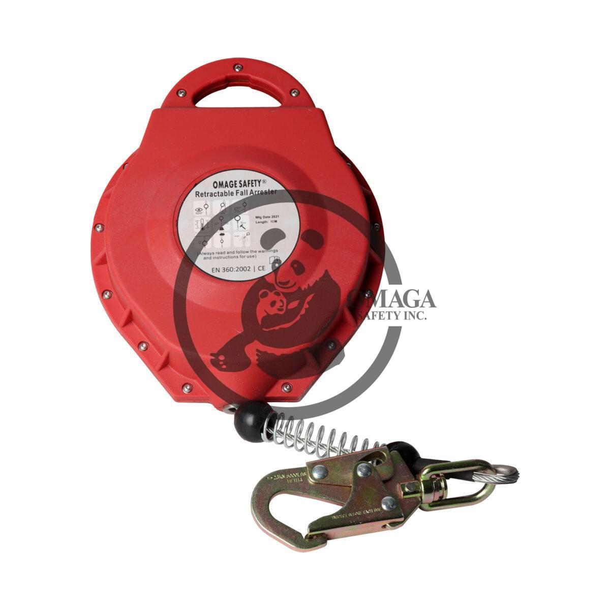 DS34 RETRACTABLE FALL ARRESTER 10N Omaga Safety Before You Start