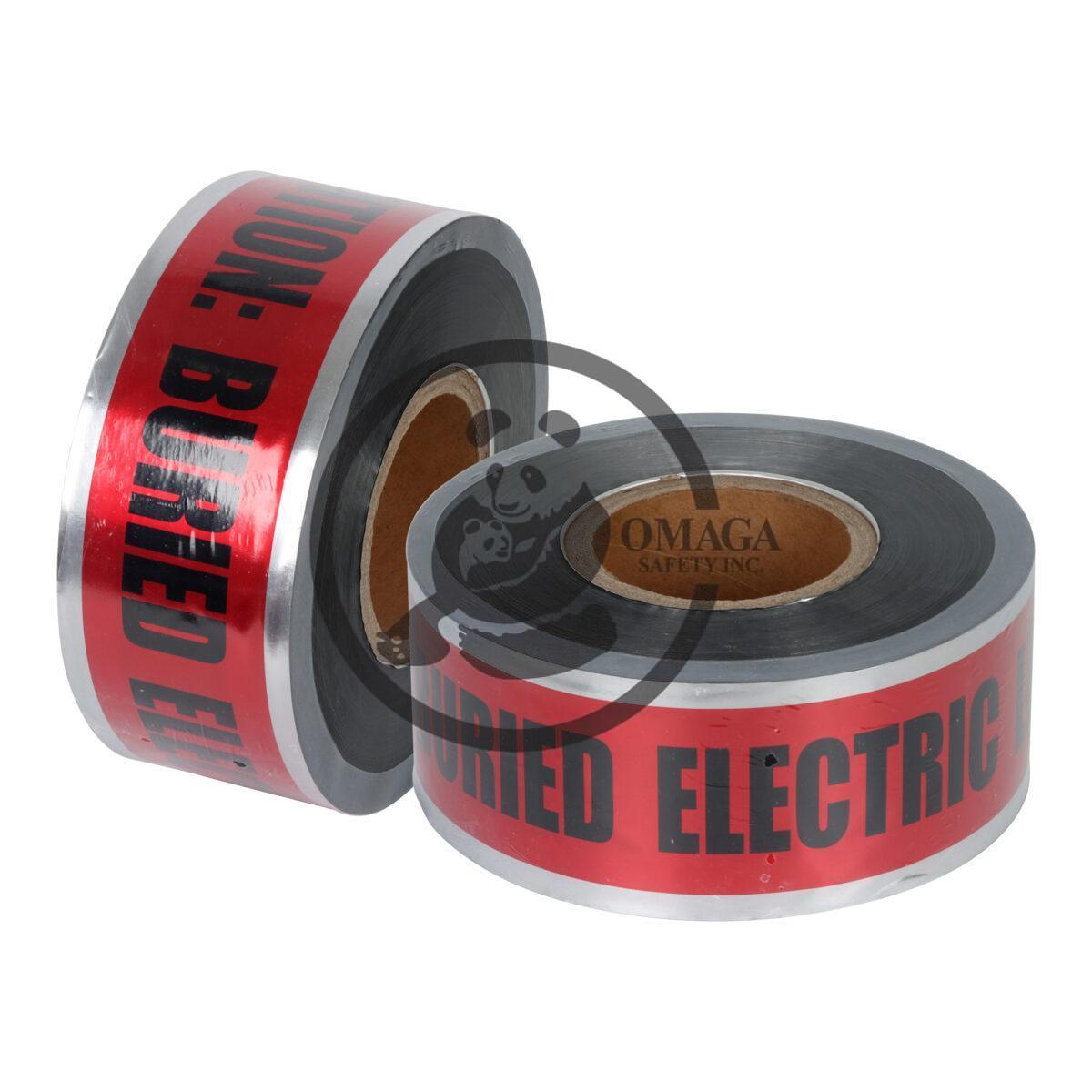 MS08 AB ALUMINUM FOIL WARNING TAPE Omaga Safety Before You Start