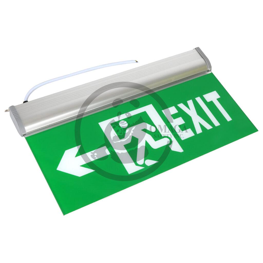Exit Signs Rsa RS-38O EXIT FIBER LEFT SIDE SIGNAGE GREEN - Omaga Safety: Before You ...