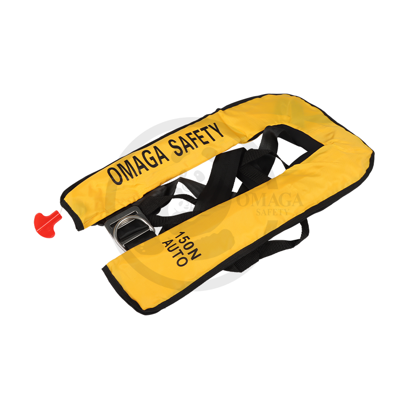 LS-06 INFLATABLE LIFE JACKET YELLOW 800x800